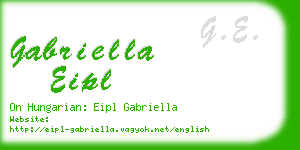 gabriella eipl business card